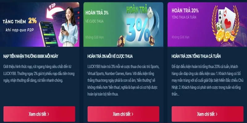 Ưu đãi đặc biệt cho VIP